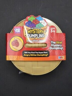 (1 pack) Angry Glitter Mystery Squishy S28 - The Viral Mystery Dumpling!